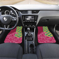 Japanese Bishamon-Kikkou Pattern Car Mats Water Pillar Silent River Flow - Wonder Print Shop