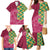 Japanese Bishamon-Kikkou Pattern Family Matching Mermaid Dress and Hawaiian Shirt Water Pillar Silent River Flow - Wonder Print Shop