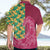 Japanese Bishamon-Kikkou Pattern Hawaiian Shirt Water Pillar Silent River Flow - Wonder Print Shop