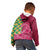 Japanese Bishamon-Kikkou Pattern Kid Hoodie Water Pillar Silent River Flow - Wonder Print Shop