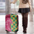 Japanese Bishamon-Kikkou Pattern Luggage Cover Water Pillar Silent River Flow - Wonder Print Shop