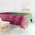 Japanese Bishamon-Kikkou Pattern Tablecloth Water Pillar Silent River Flow - Wonder Print Shop