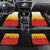 Japanese Kaen Pattern Car Mats Flame Pillar Blazing Lion Heart - Wonder Print Shop