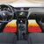 Japanese Kaen Pattern Car Mats Flame Pillar Blazing Lion Heart - Wonder Print Shop