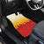 Japanese Kaen Pattern Car Mats Flame Pillar Blazing Lion Heart - Wonder Print Shop