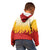Japanese Kaen Pattern Kid Hoodie Flame Pillar Blazing Lion Heart - Wonder Print Shop