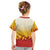 Japanese Kaen Pattern Kid T Shirt Flame Pillar Blazing Lion Heart - Wonder Print Shop