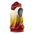 Japanese Kaen Pattern Sleeveless Hoodie Flame Pillar Blazing Lion Heart - Wonder Print Shop