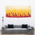 Japanese Kaen Pattern Tapestry Flame Pillar Blazing Lion Heart - Wonder Print Shop
