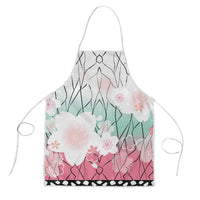 Japanese Kocho Pattern Apron Insect Pillar Butterfly Flower Fairy - Wonder Print Shop