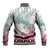 Japanese Kocho Pattern Baseball Jacket Insect Pillar Butterfly Flower Fairy - Wonder Print Shop