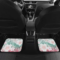 Japanese Kocho Pattern Car Mats Insect Pillar Butterfly Flower Fairy - Wonder Print Shop