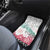 Japanese Kocho Pattern Car Mats Insect Pillar Butterfly Flower Fairy - Wonder Print Shop