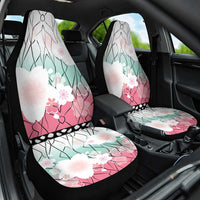 Japanese Kocho Pattern Car Seat Cover Insect Pillar Butterfly Flower Fairy - Wonder Print Shop