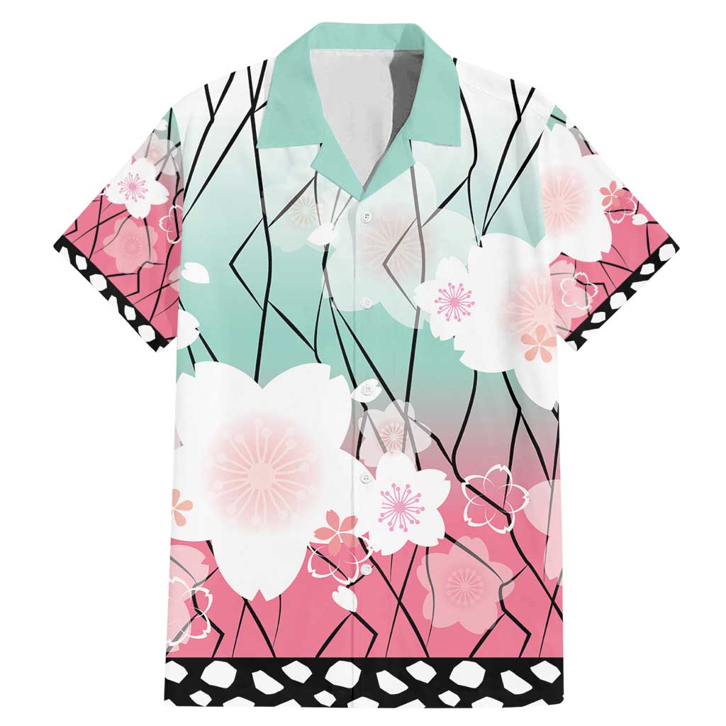 Japanese Kocho Pattern Family Matching Mermaid Dress and Hawaiian Shirt Insect Pillar Butterfly Flower Fairy - Wonder Print Shop
