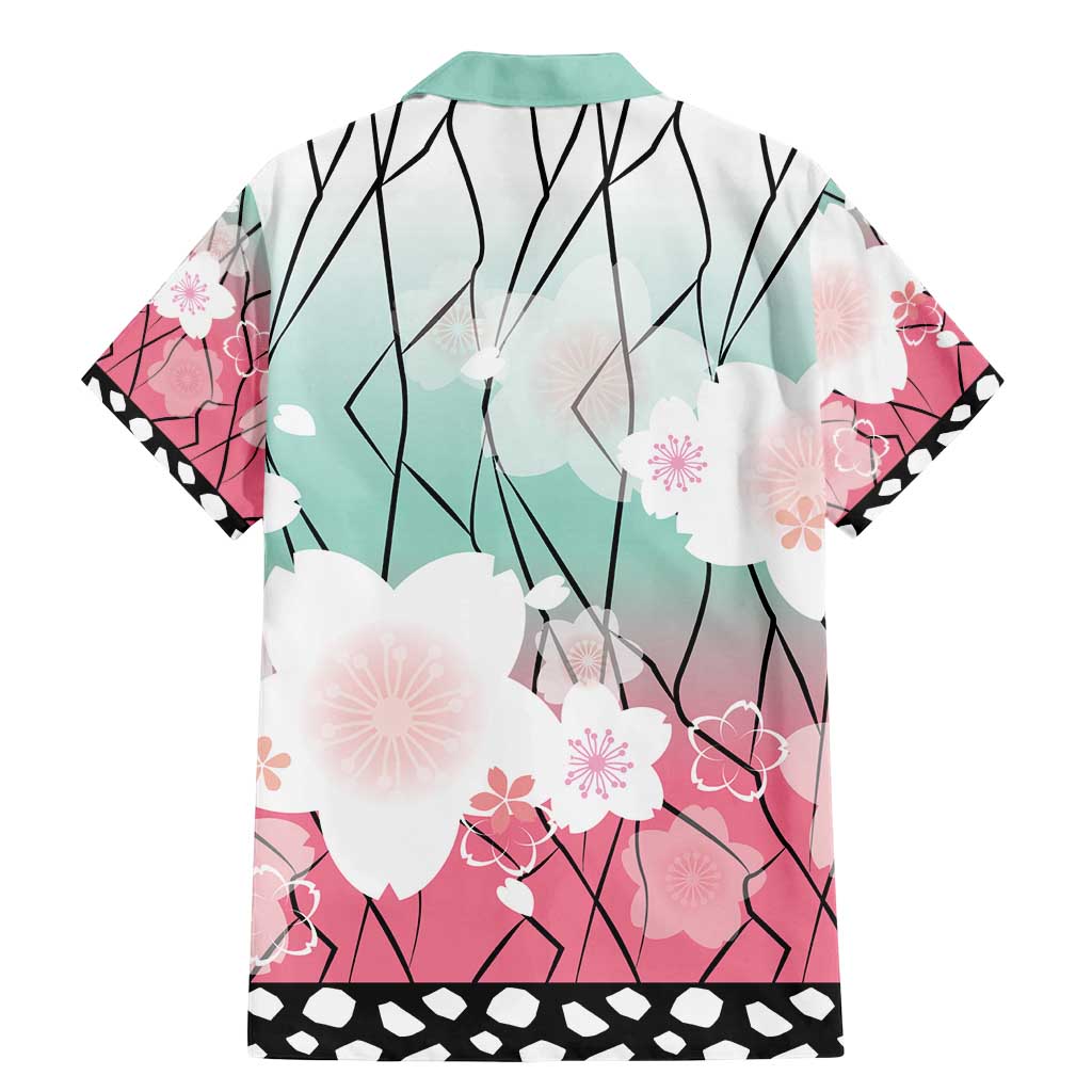 Japanese Kocho Pattern Family Matching Mermaid Dress and Hawaiian Shirt Insect Pillar Butterfly Flower Fairy - Wonder Print Shop
