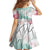 Japanese Kocho Pattern Family Matching Off The Shoulder Long Sleeve Dress and Hawaiian Shirt Insect Pillar Butterfly Flower Fairy - Wonder Print Shop