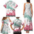 Japanese Kocho Pattern Family Matching Tank Maxi Dress and Hawaiian Shirt Insect Pillar Butterfly Flower Fairy - Wonder Print Shop