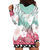 Japanese Kocho Pattern Hoodie Dress Insect Pillar Butterfly Flower Fairy - Wonder Print Shop