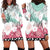 Japanese Kocho Pattern Hoodie Dress Insect Pillar Butterfly Flower Fairy - Wonder Print Shop