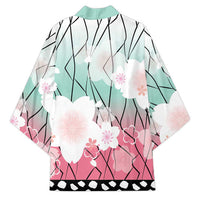 Japanese Kocho Pattern Kimono Insect Pillar Butterfly Flower Fairy - Wonder Print Shop