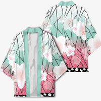 Japanese Kocho Pattern Kimono Insect Pillar Butterfly Flower Fairy - Wonder Print Shop