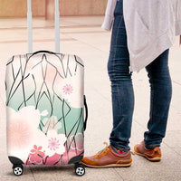 Japanese Kocho Pattern Luggage Cover Insect Pillar Butterfly Flower Fairy - Wonder Print Shop
