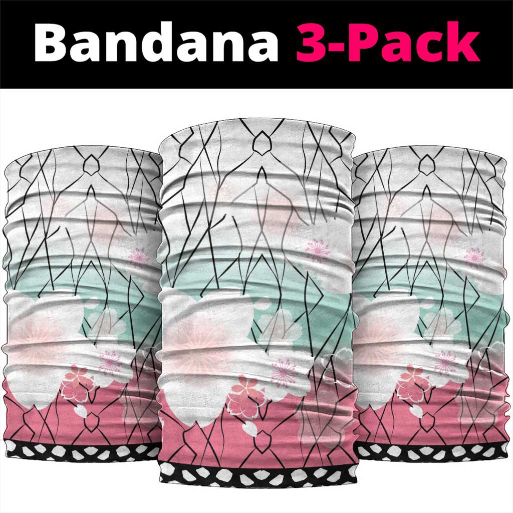 Japanese Kocho Pattern Neck Gaiter Insect Pillar Butterfly Flower Fairy - Wonder Print Shop