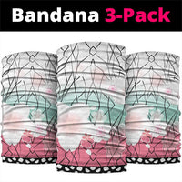 Japanese Kocho Pattern Neck Gaiter Insect Pillar Butterfly Flower Fairy - Wonder Print Shop