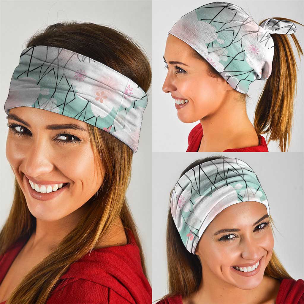 Japanese Kocho Pattern Neck Gaiter Insect Pillar Butterfly Flower Fairy - Wonder Print Shop