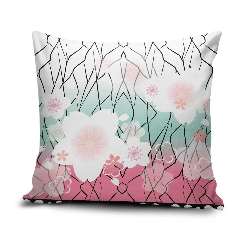 Japanese Kocho Pattern Pillow Cover Insect Pillar Butterfly Flower Fairy - Wonder Print Shop