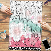 Japanese Kocho Pattern Puzzle Insect Pillar Butterfly Flower Fairy - Wonder Print Shop