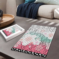 Japanese Kocho Pattern Puzzle Insect Pillar Butterfly Flower Fairy - Wonder Print Shop