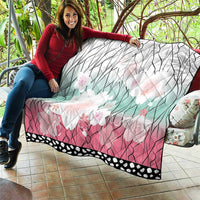 Japanese Kocho Pattern Quilt Insect Pillar Butterfly Flower Fairy - Wonder Print Shop