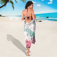 Japanese Kocho Pattern Sarong Insect Pillar Butterfly Flower Fairy - Wonder Print Shop