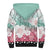Japanese Kocho Pattern Sherpa Hoodie Insect Pillar Butterfly Flower Fairy - Wonder Print Shop