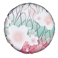 Japanese Kocho Pattern Spare Tire Cover Insect Pillar Butterfly Flower Fairy - Wonder Print Shop
