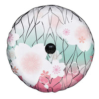 Japanese Kocho Pattern Spare Tire Cover Insect Pillar Butterfly Flower Fairy - Wonder Print Shop