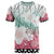 Japanese Kocho Pattern T Shirt Insect Pillar Butterfly Flower Fairy - Wonder Print Shop