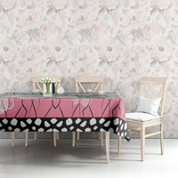 Japanese Kocho Pattern Tablecloth Insect Pillar Butterfly Flower Fairy - Wonder Print Shop