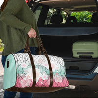 Japanese Kocho Pattern Travel Bag Insect Pillar Butterfly Flower Fairy - Wonder Print Shop