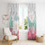 Japanese Kocho Pattern Window Curtain Insect Pillar Butterfly Flower Fairy - Wonder Print Shop