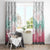 Japanese Kocho Pattern Window Curtain Insect Pillar Butterfly Flower Fairy - Wonder Print Shop