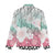 Japanese Kocho Pattern Women Casual Shirt Insect Pillar Butterfly Flower Fairy - Wonder Print Shop