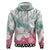 Japanese Kocho Pattern Zip Hoodie Insect Pillar Butterfly Flower Fairy - Wonder Print Shop