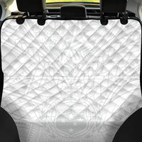 Samoa Lotu Tamaiti Back Car Seat Cover Polynesian White Sunday Simple LT9 - Wonder Print Shop