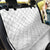 Samoa Lotu Tamaiti Back Car Seat Cover Polynesian White Sunday Simple LT9 - Wonder Print Shop