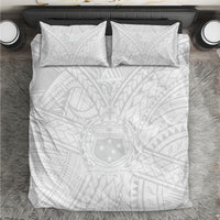 Samoa Lotu Tamaiti Bedding Set Polynesian White Sunday Simple LT9 - Wonder Print Shop