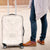 Samoa Lotu Tamaiti Luggage Cover Polynesian White Sunday Simple - Wonder Print Shop