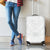 Samoa Lotu Tamaiti Luggage Cover Polynesian White Sunday Simple - Wonder Print Shop